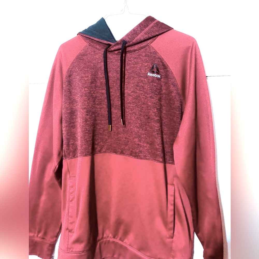 REEBOK men’s medium red hoodie.